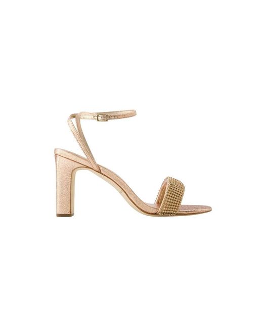 Loeffler Randall Metallic High Heel Sandals