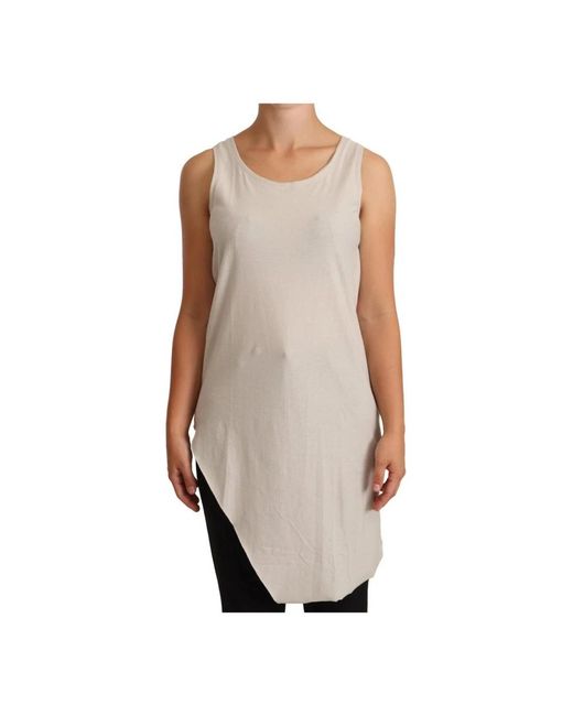 Max Mara Natural Sleeveless Tops