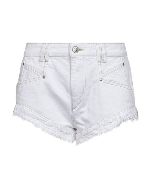 Isabel Marant Blue Denim Shorts