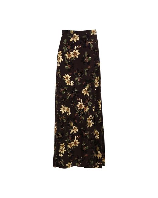 Mar De Margaritas Black Maxi Skirts