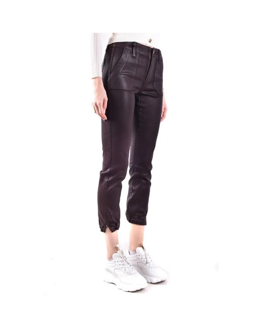 PAIGE Purple Cropped Trousers