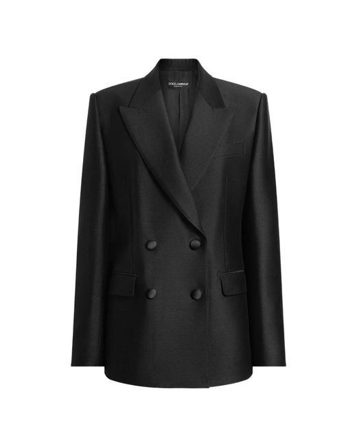 Dolce & Gabbana Black Blazers