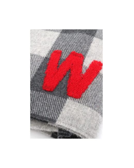 Weekend by Maxmara Gray Winter Scarves