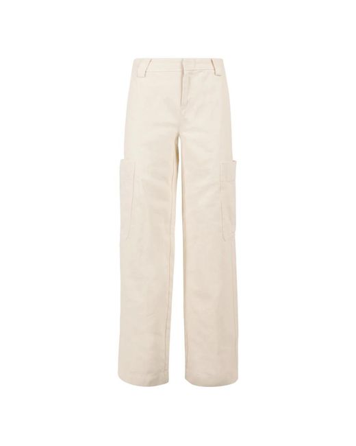 Vince Natural Wide Trousers