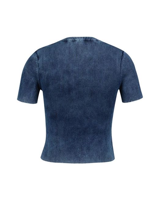 DIESEL Blue T-Shirts