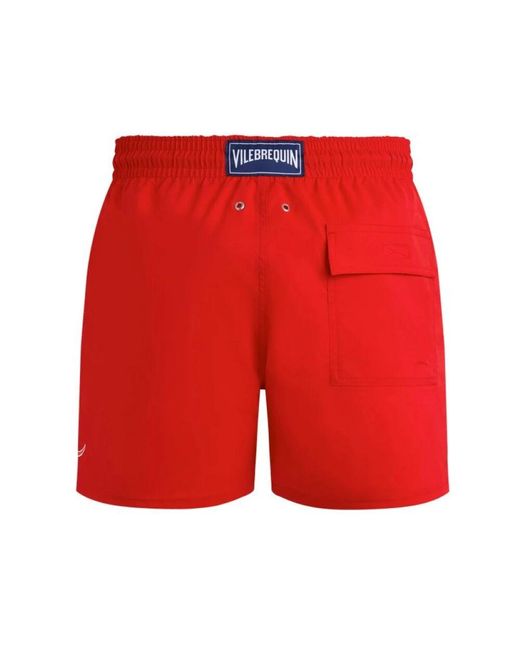Beachwear Vilebrequin de hombre de color Red