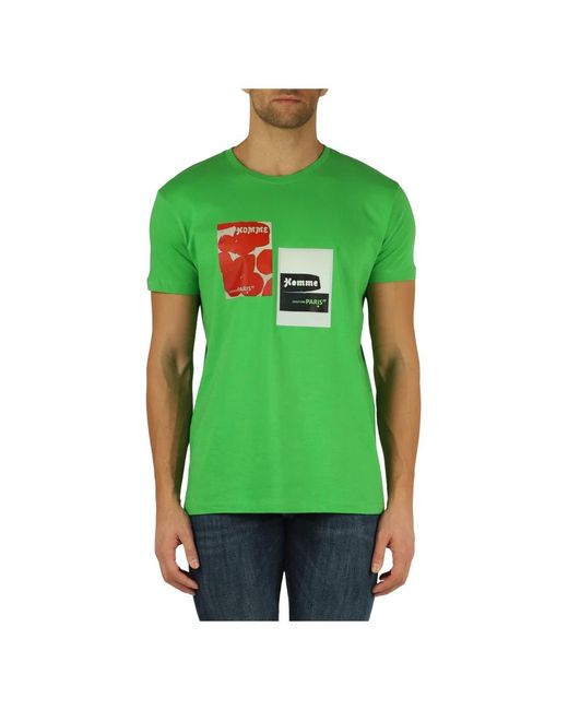 Daniele Alessandrini Green T-Shirts for men