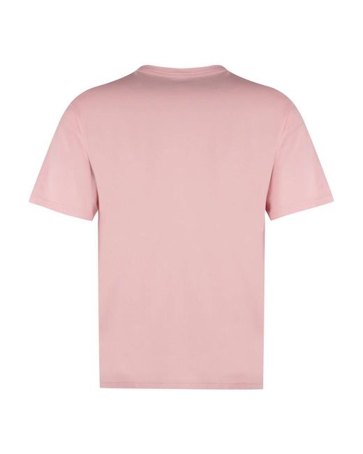 K-Way T-shirts,geister-schrifttaschen-t-shirt in Pink für Herren