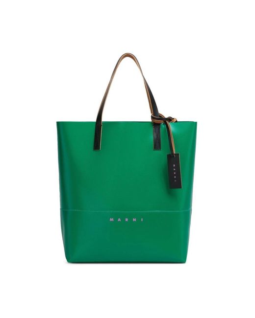 Marni Green Tote Bags for men