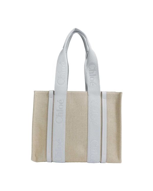 Chloé Gray Shopping Bags