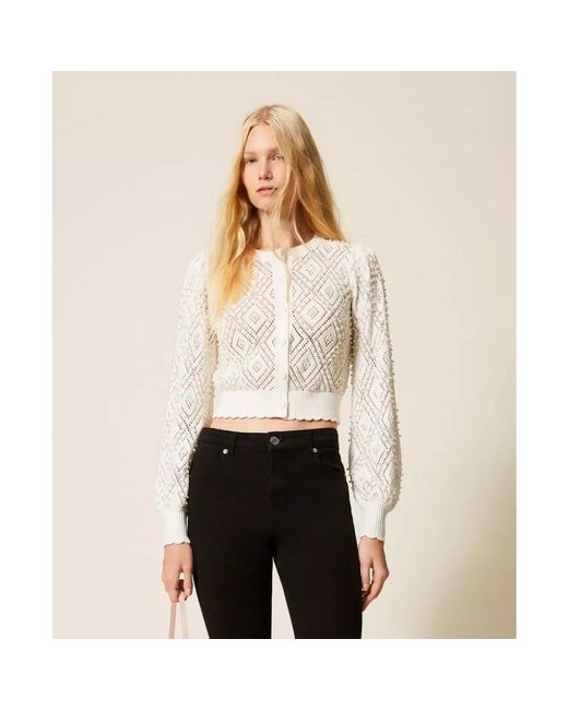Twinset White Cardigans