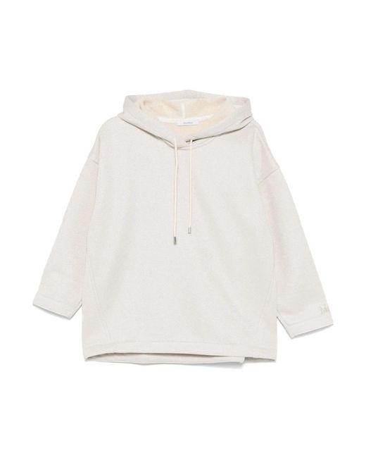 Hoodies Max Mara de color White