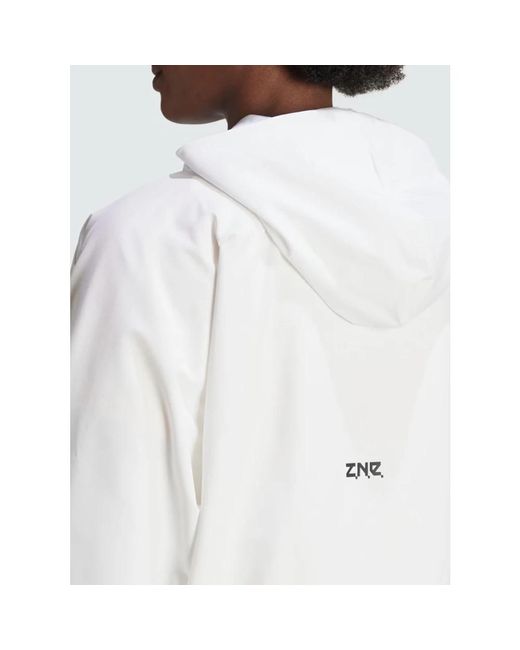 Sweatshirts & hoodies > zip-throughs Adidas en coloris White