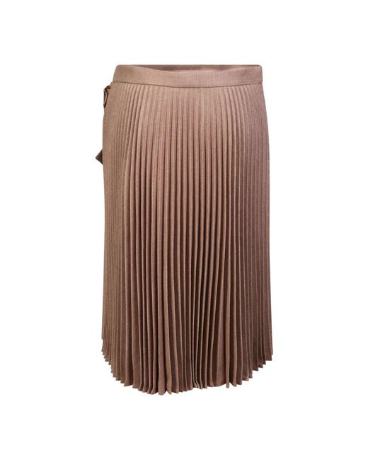 Burberry Brown Midi Skirts