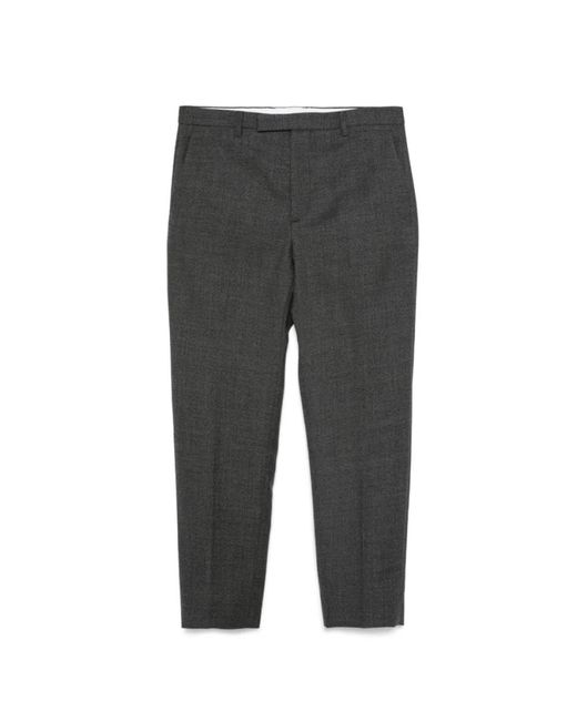 Gucci Gray Straight Trousers for men