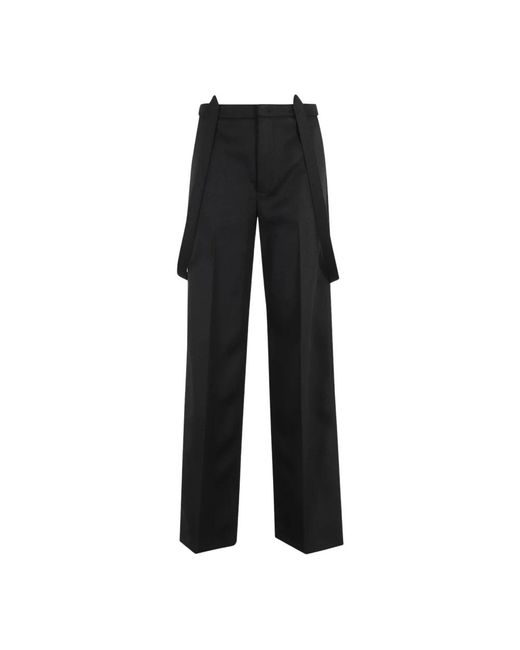 Dondup Black Wide Trousers