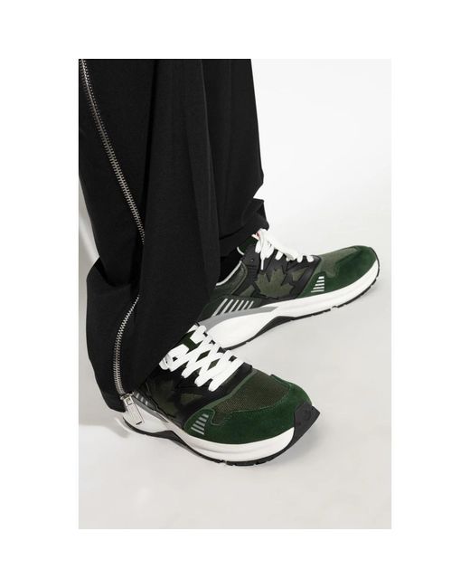 DSquared² Black Sneakers for men