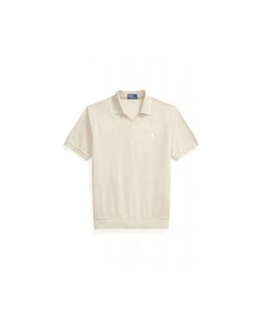 Ralph Lauren Natural Polo Shirts for men