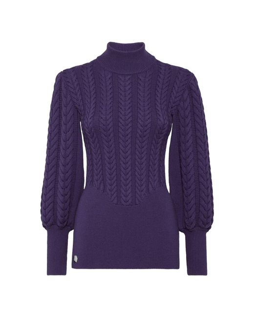 Turtlenecks Philipp Plein de color Purple