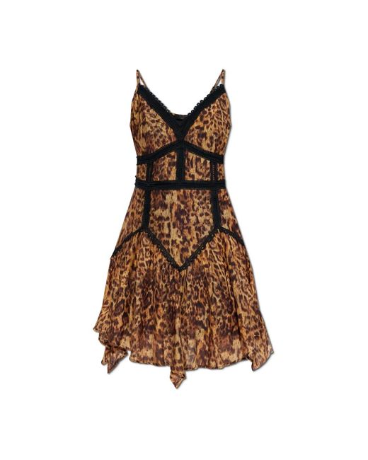 AllSaints Jurk Zia in het Brown