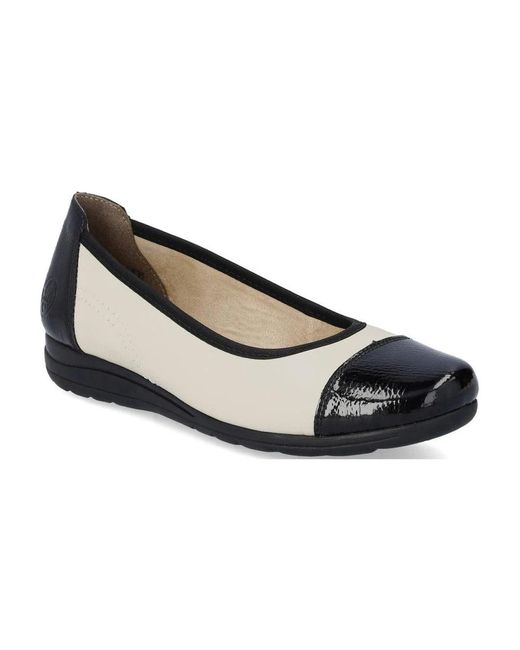 Ballerinas di Rieker in Black