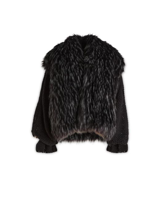 Faux Fur & Shearling Jackets di TU LIZE in Black