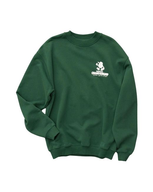 Goodies Sportive Green Sweatshirts for men