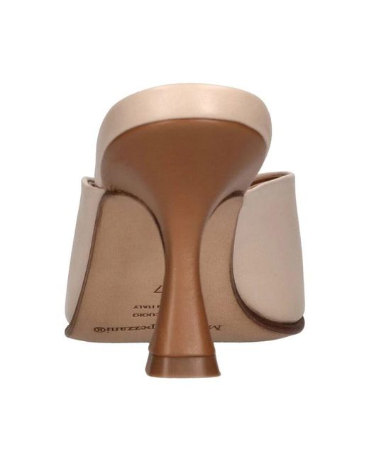 Heeled Mules di Mattia Capezzani in Pink
