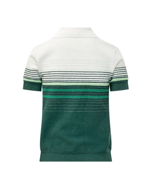 Casablanca Green Polo Shirts