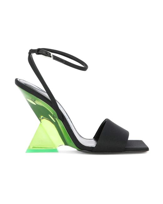High Heel Sandals di The Attico in Green