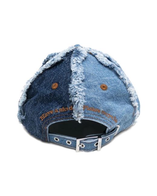Ganni Blue Caps