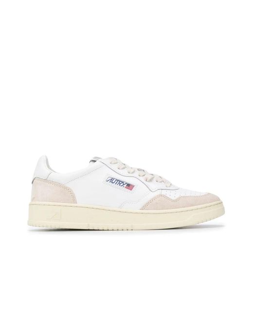 Autry White Sneakers for men