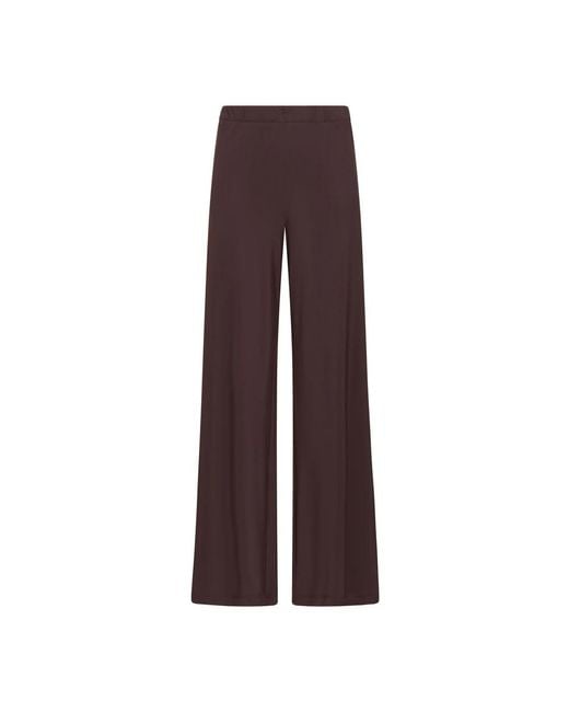 Maliparmi Wide Trousers in het Brown
