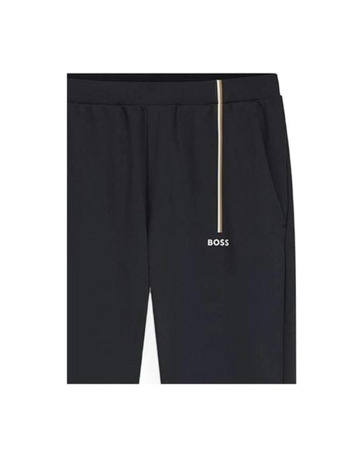 HUGO Black Sweatpants for men