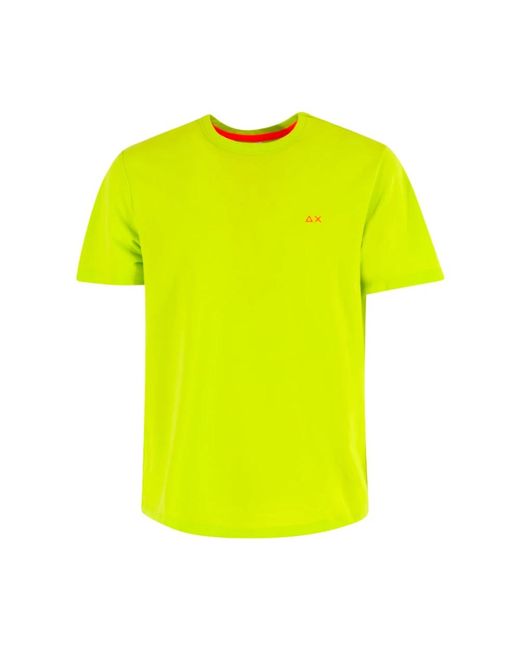 Sun 68 Yellow T-Shirts for men