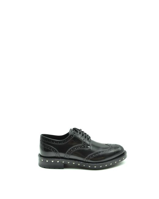 Dolce & Gabbana Black Laced Shoes