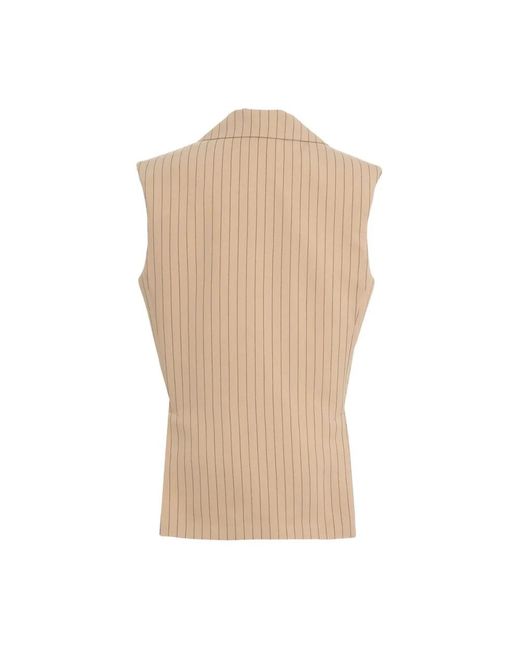Vests Kaos de color Natural