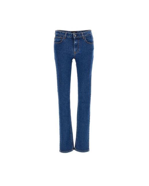 Fay Blue Slim-Fit Jeans