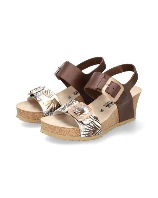Mephisto Brown Leichte -sandale mit soft-air technologie