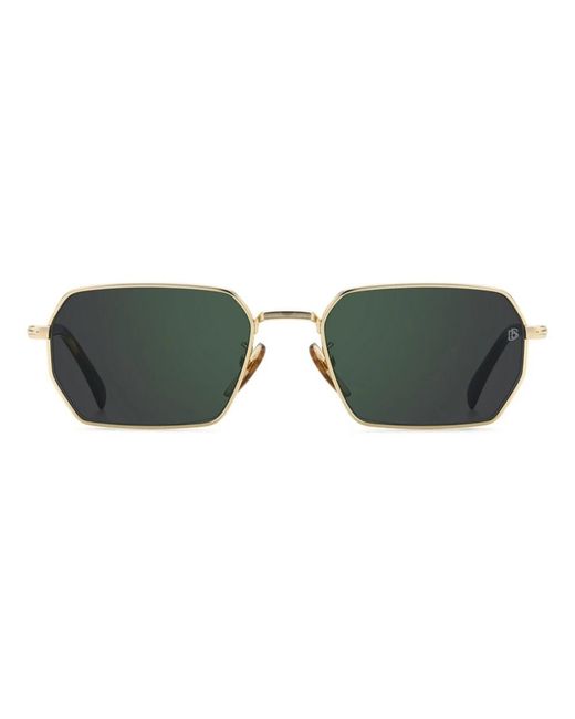 David Beckham Green Sunglasses