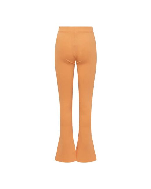 Off-White c/o Virgil Abloh Brown Wide Trousers