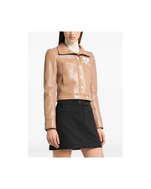Courreges Natural Light Jackets