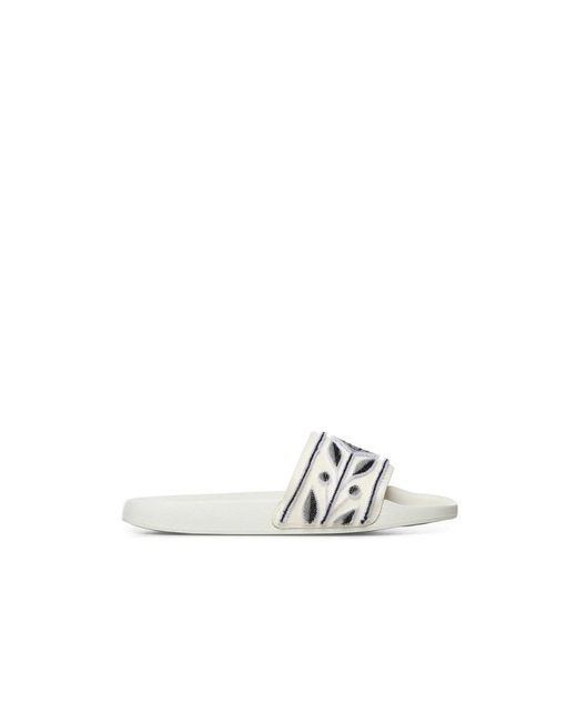 Casablanca White Sliders for men