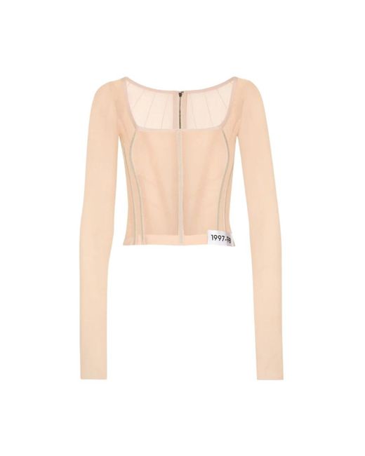 Dolce & Gabbana White Long Sleeve T-Shirts