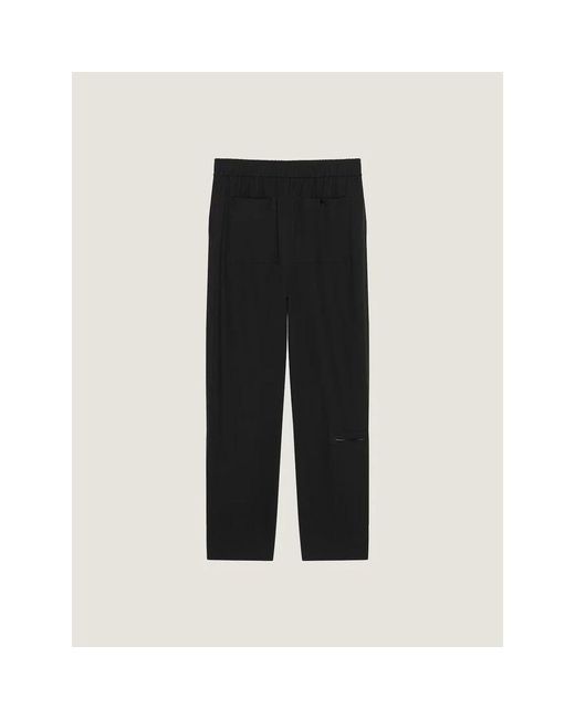 Givenchy Broeken ,Zwart ,Wol Multi Zip Broeken in het Black voor heren