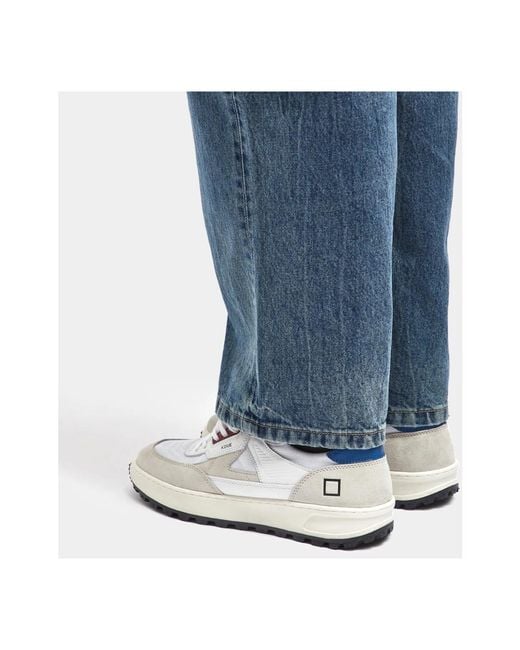 Date White Sneakers for men