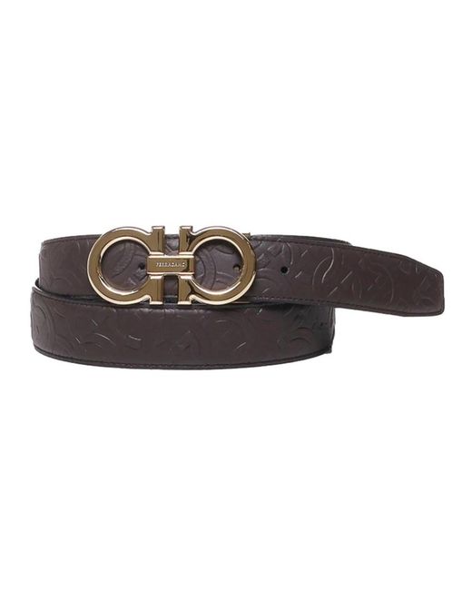Ferragamo Gancini Gürtel Mit Wendefunktion in Brown für Herren