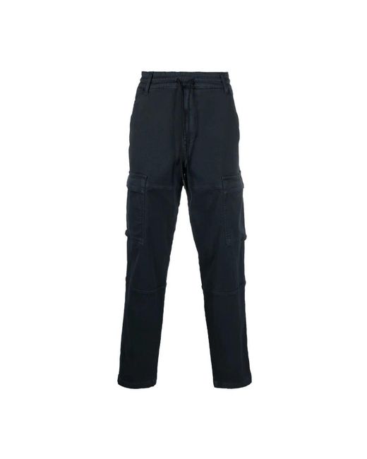 DIESEL Blue Slim-Fit Trousers for men