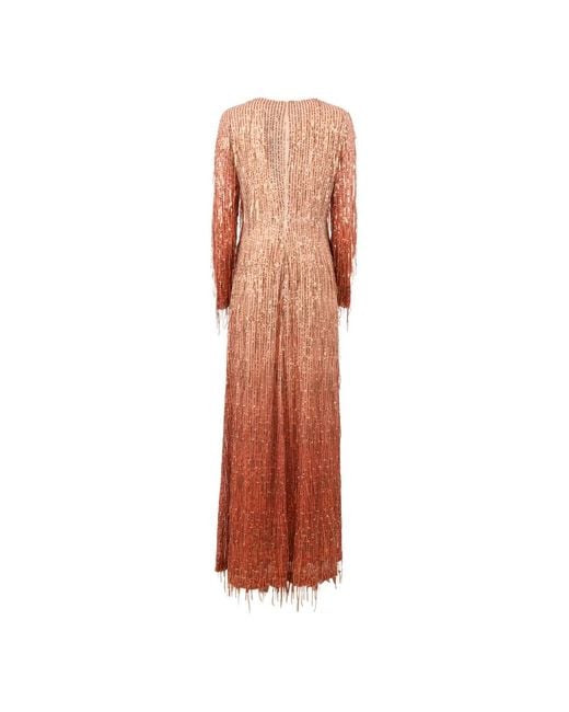 Clips Orange Maxi Dresses