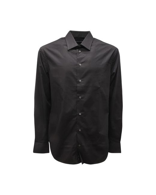Armani Black Casual Shirts for men